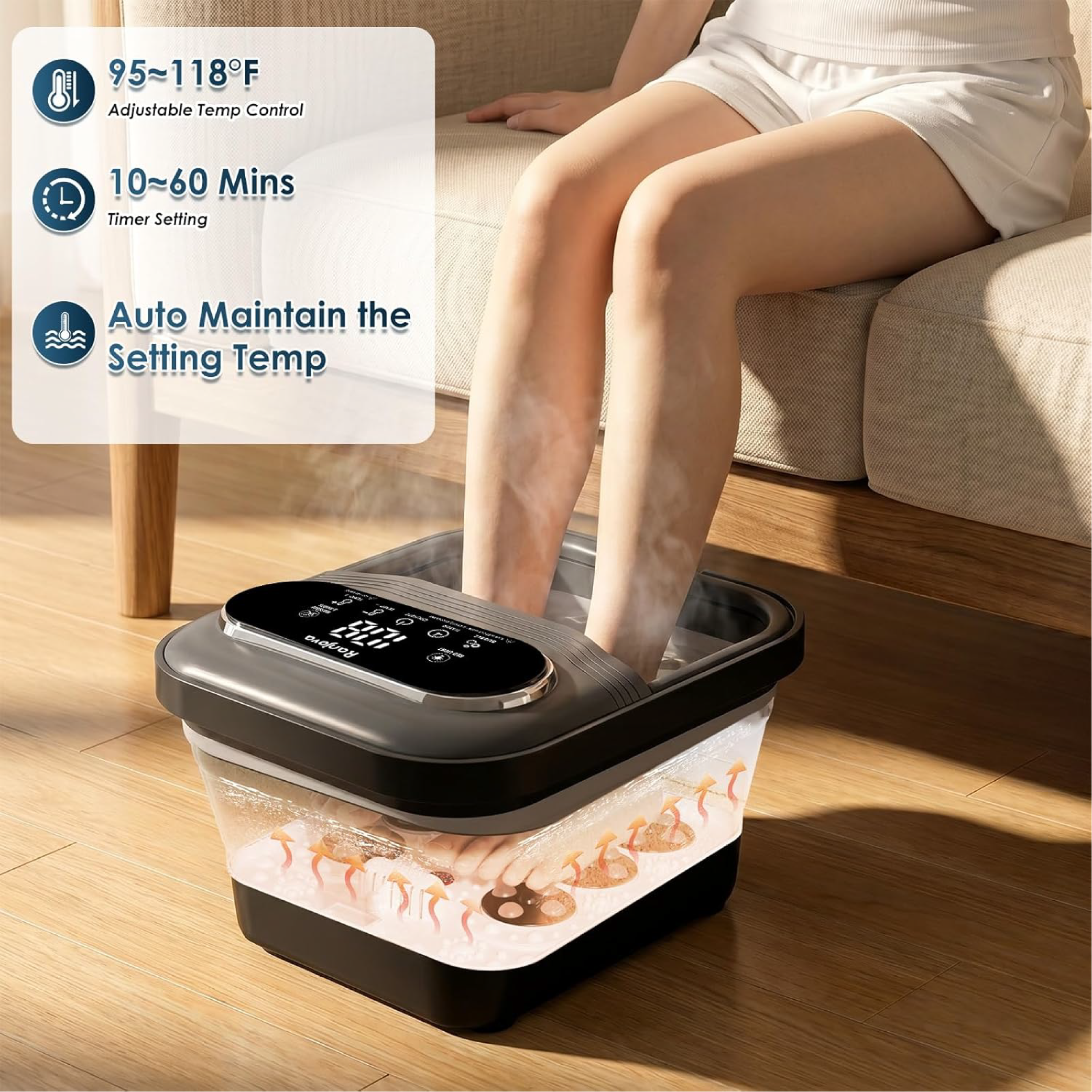 Ranjova - Collapsible Foot Spa