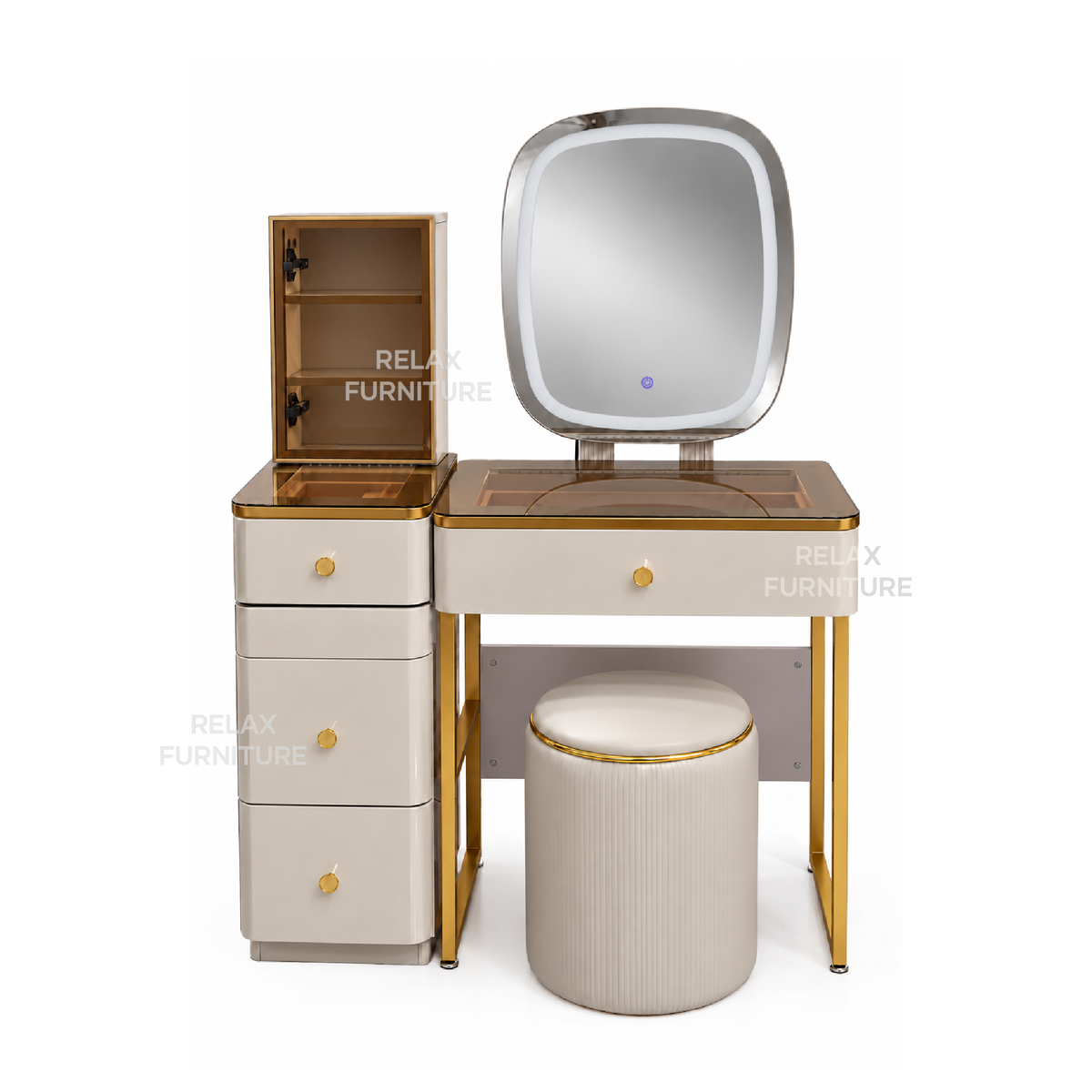 Dressing Table with LED - 3 colour