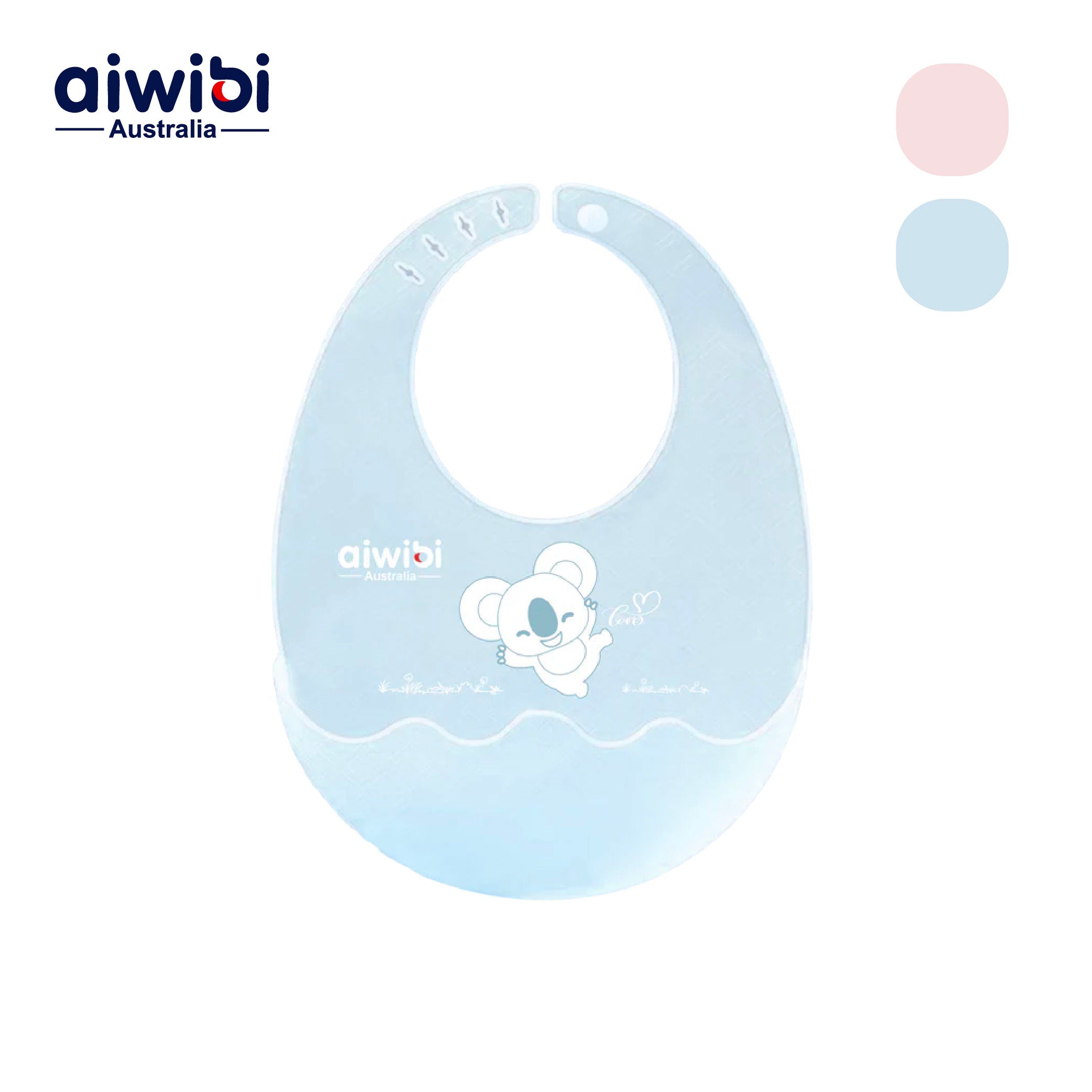 Aiwibi - 'Fold n Go' travel Bib with case