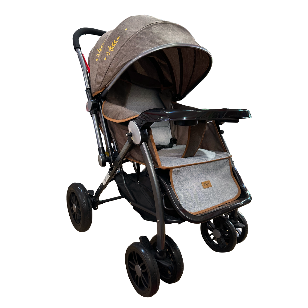 Double sided baby stroller
