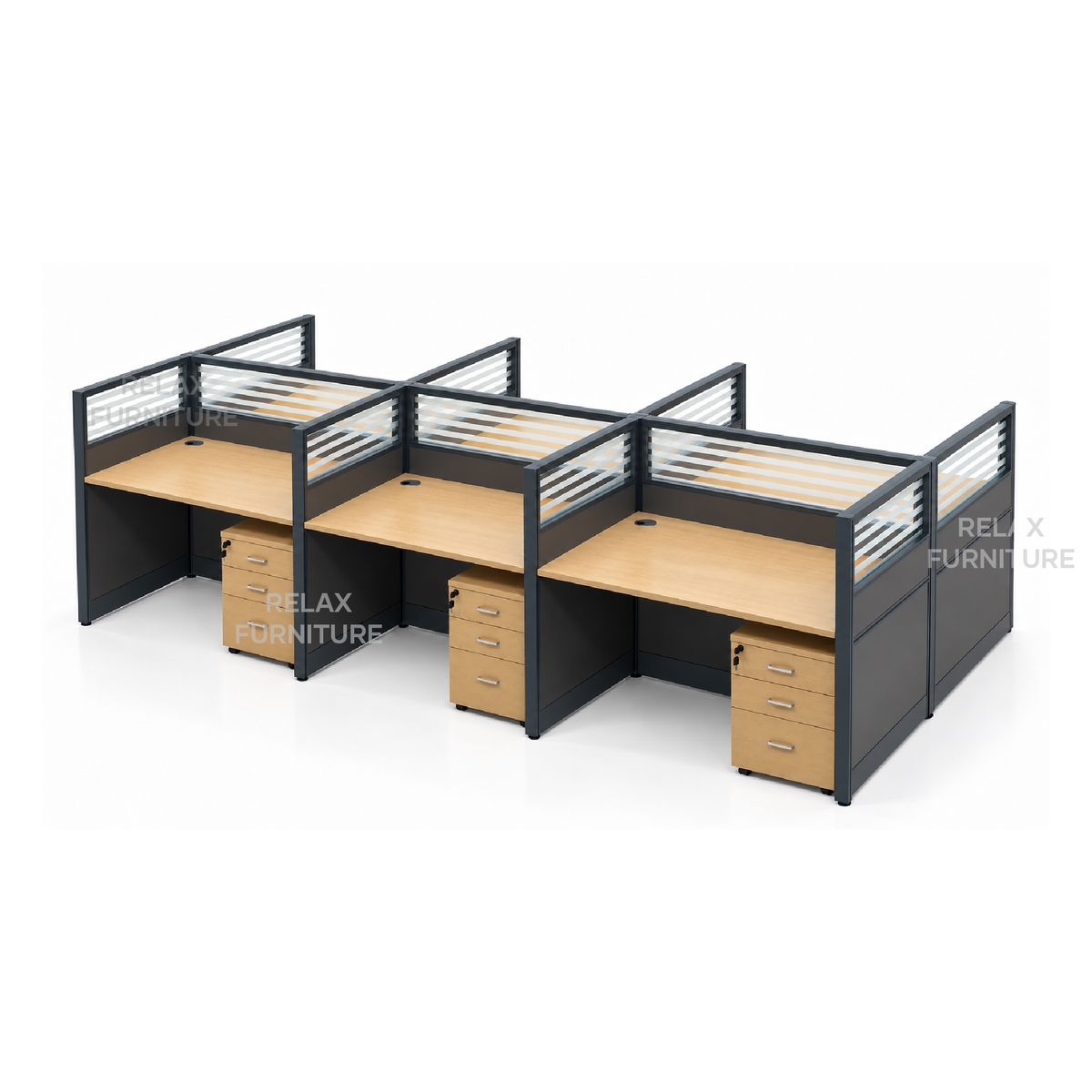 6 Person Workstation