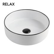 Ceramic Art Basin - Round