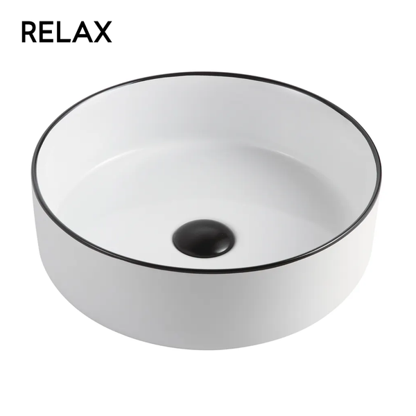Ceramic Art Basin - Round