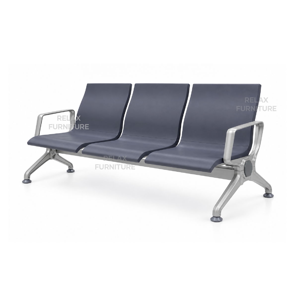 Bench chair 3 seater - Aluminium Alloy