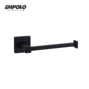 Toilet paper holder - Brass - Matte black