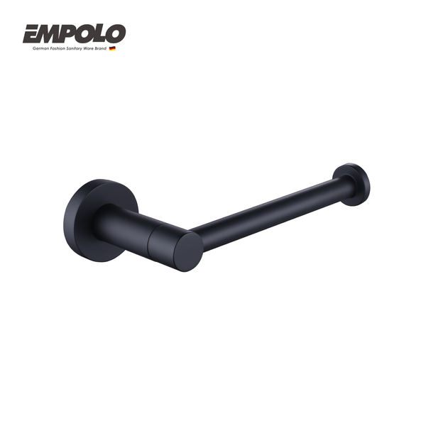 Toilet paper holder - Brass - Matte black