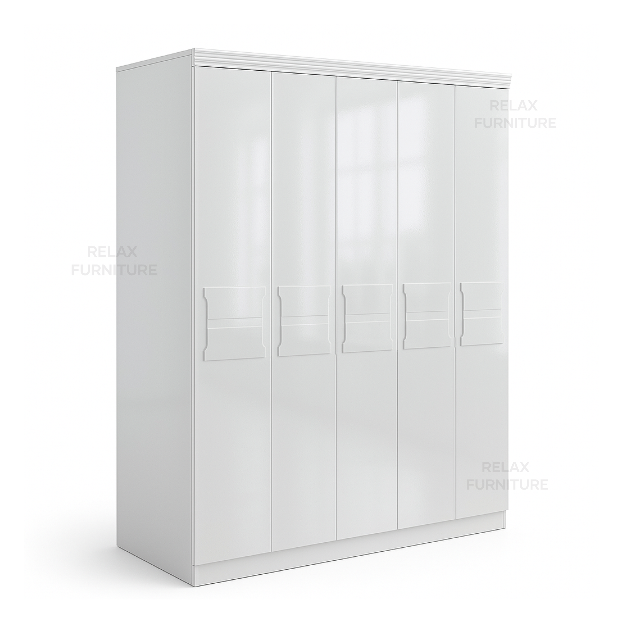 Glossy 5 / 4 wardrobe