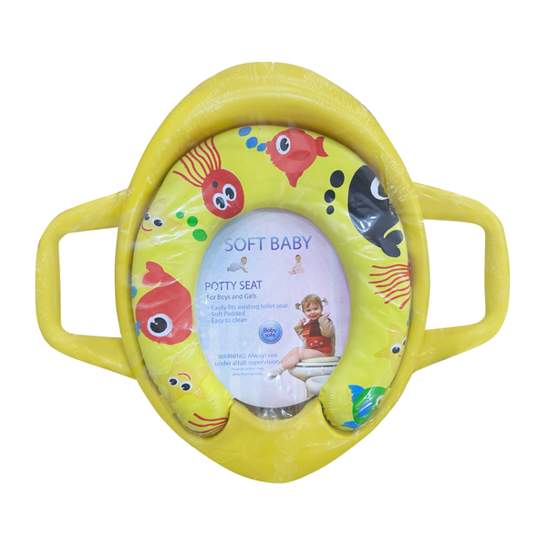 Soft baby potty seat