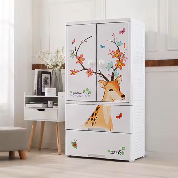 Kids plastic wardrobe