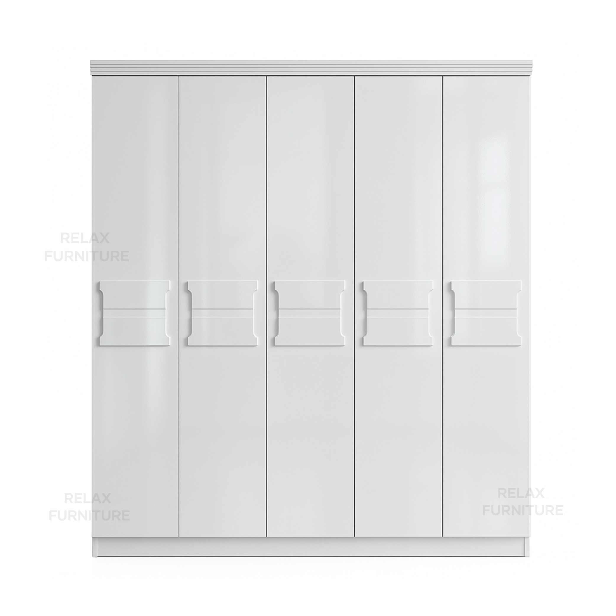 Glossy 5 / 4 wardrobe