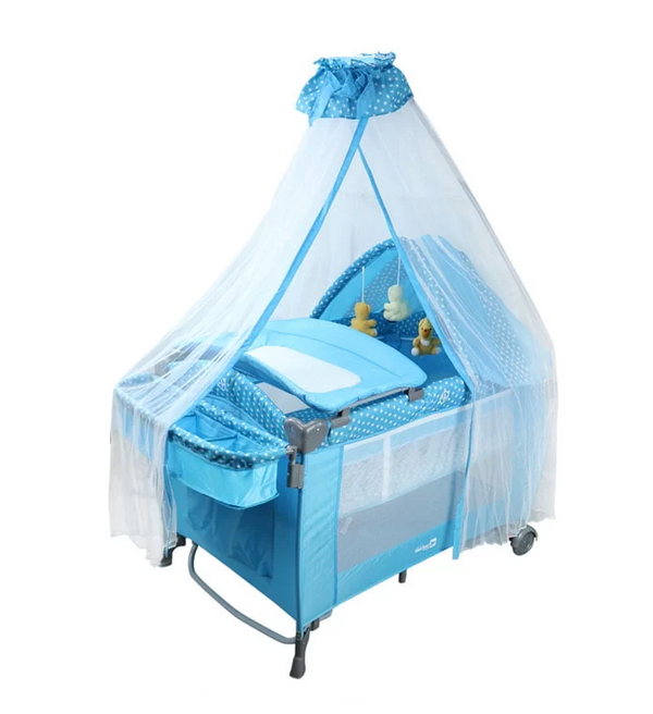 Baby Playpen with mosquito net