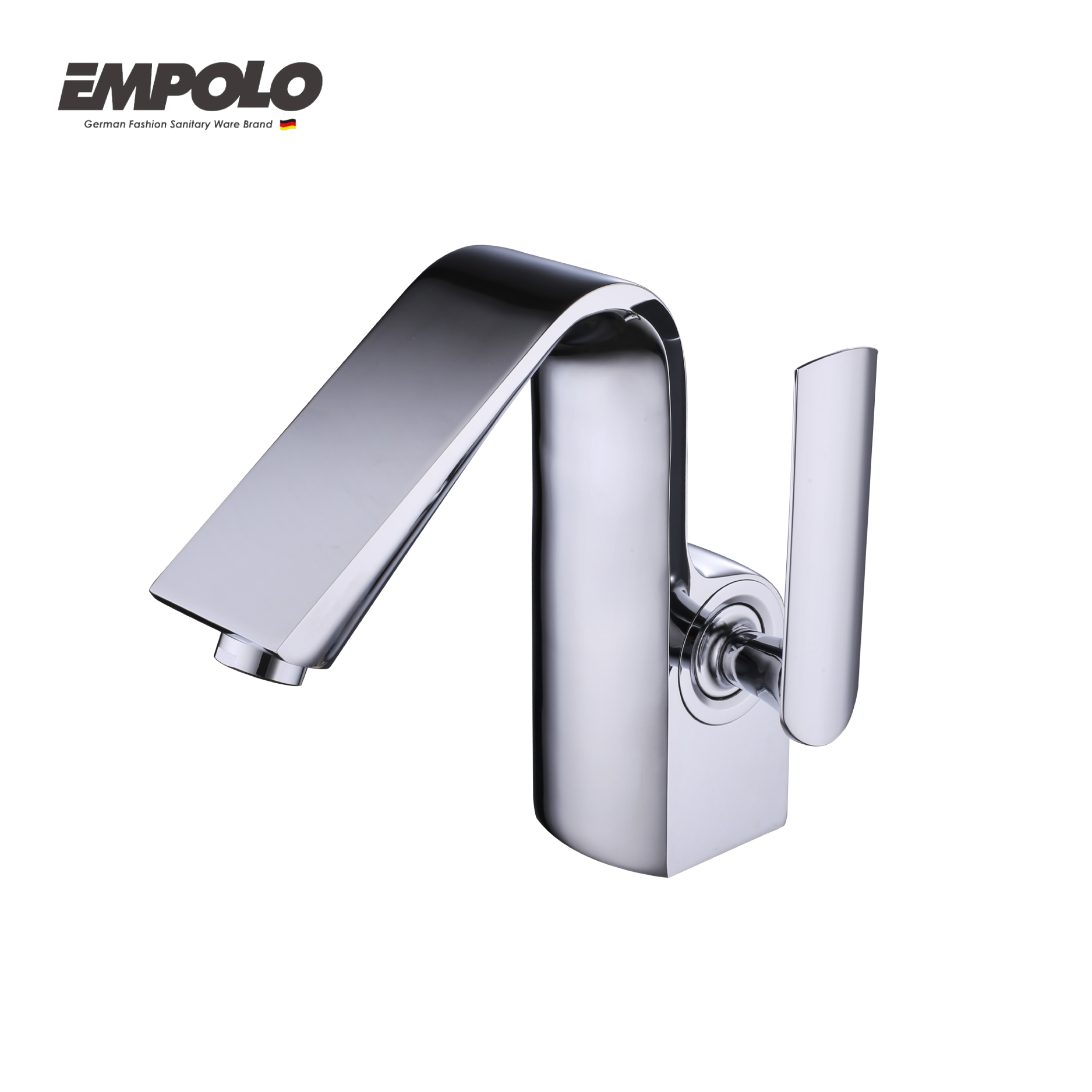 Basin tap - Brass - Chrome -  Hot & cold