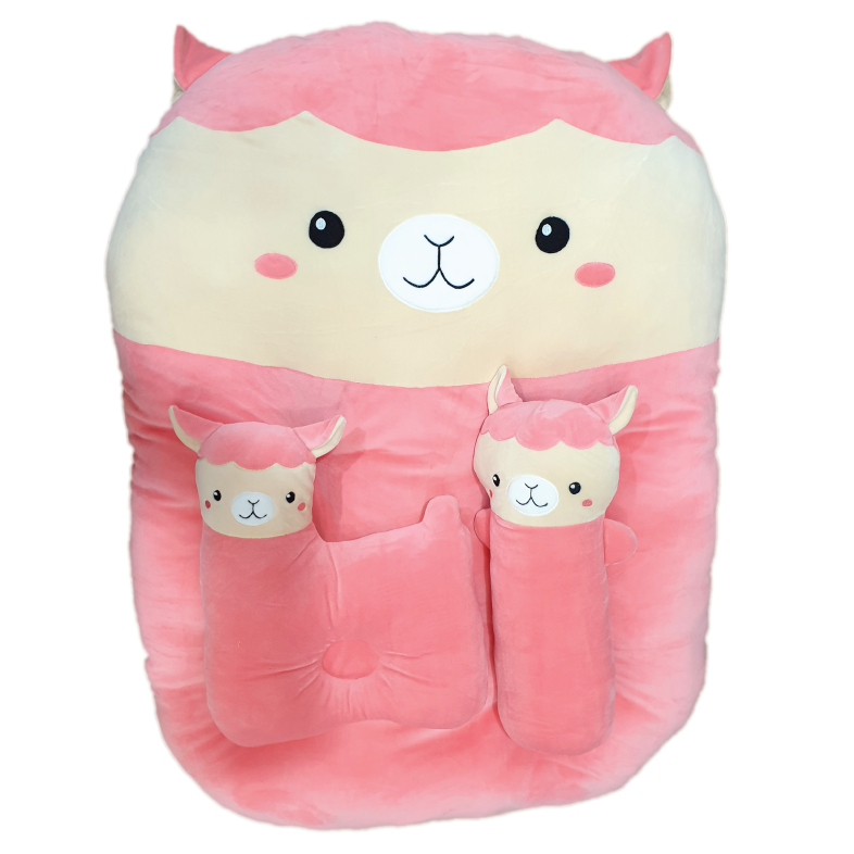 Lamma shaped baby bedding set