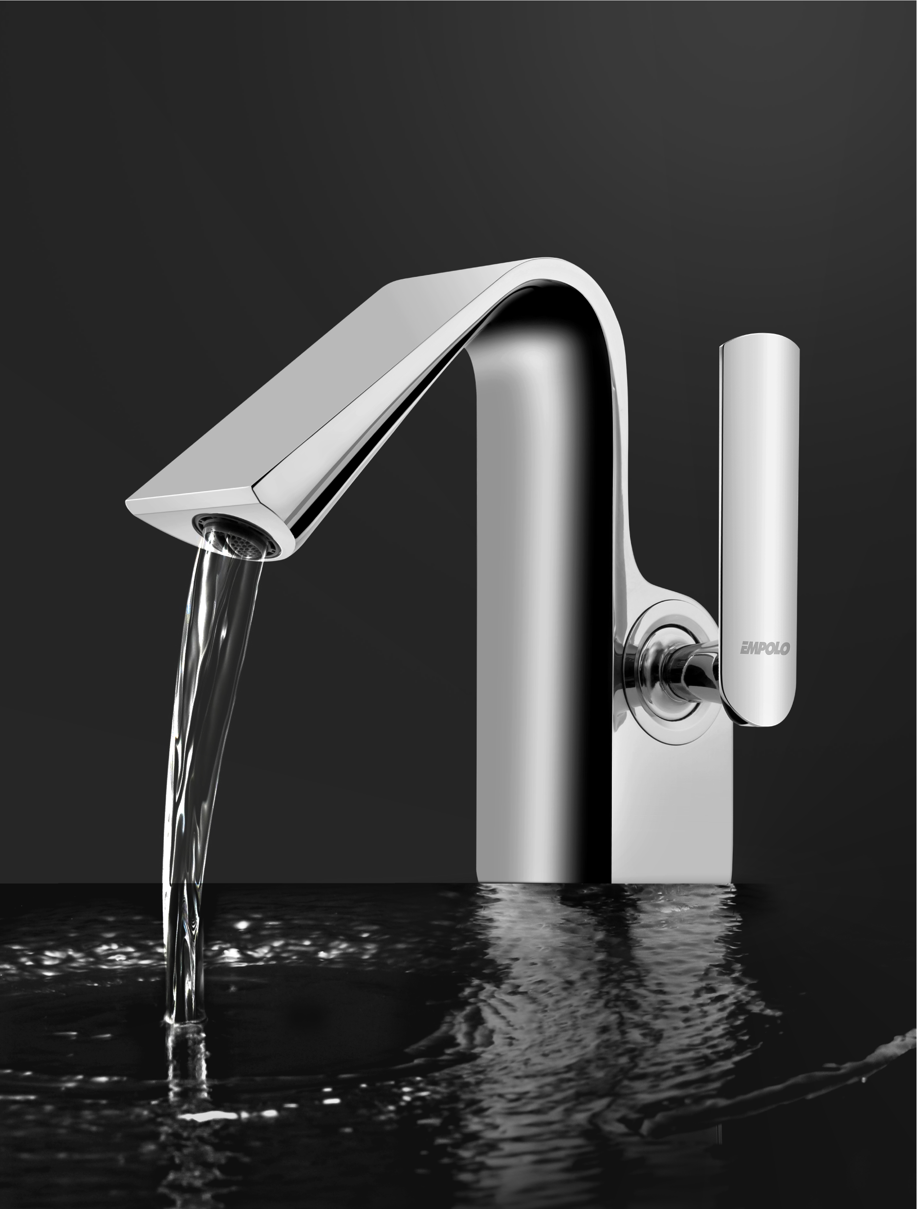 Basin tap - Brass - Chrome -  Hot & cold