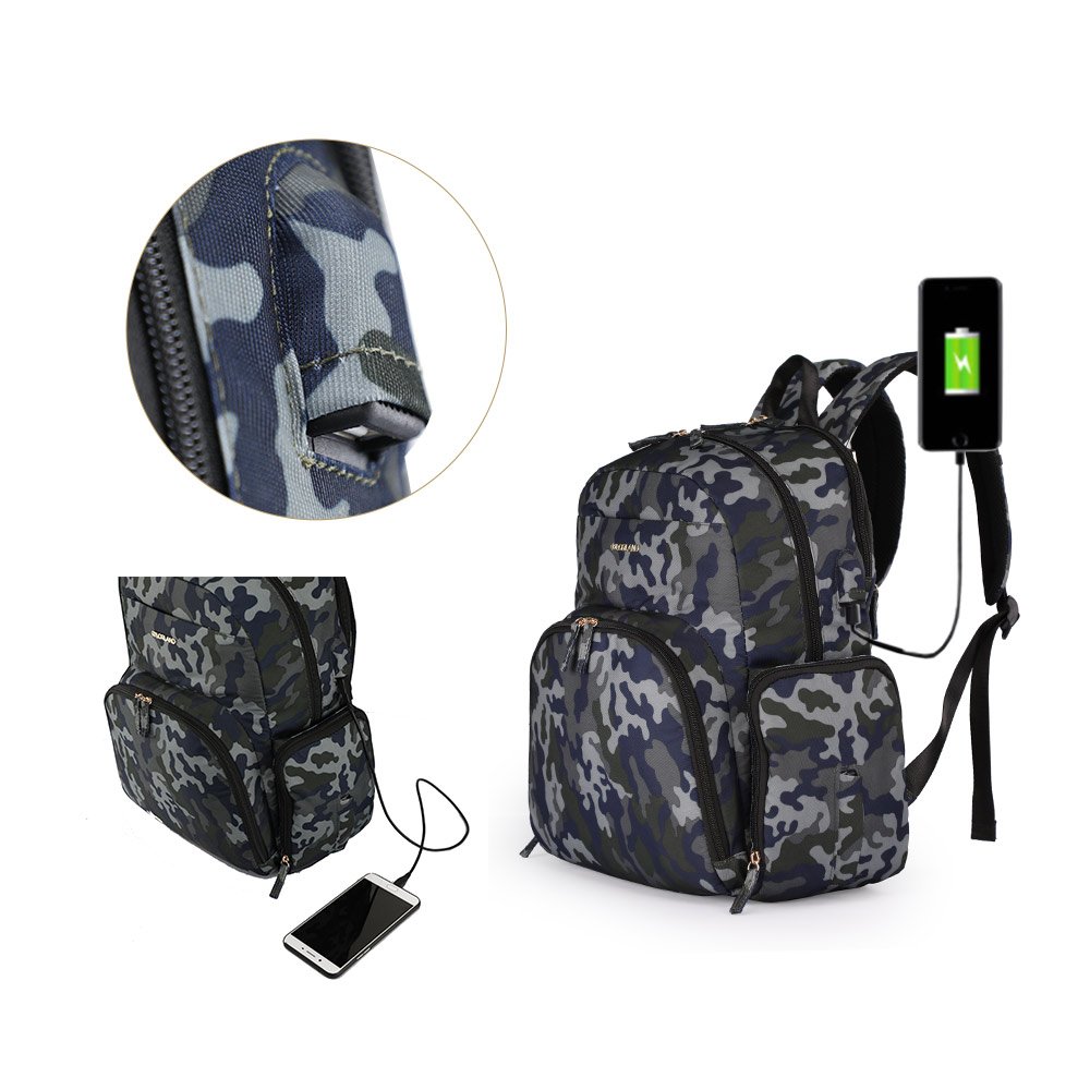 Camo Diaper Bag