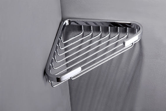 Corner basket - Brass