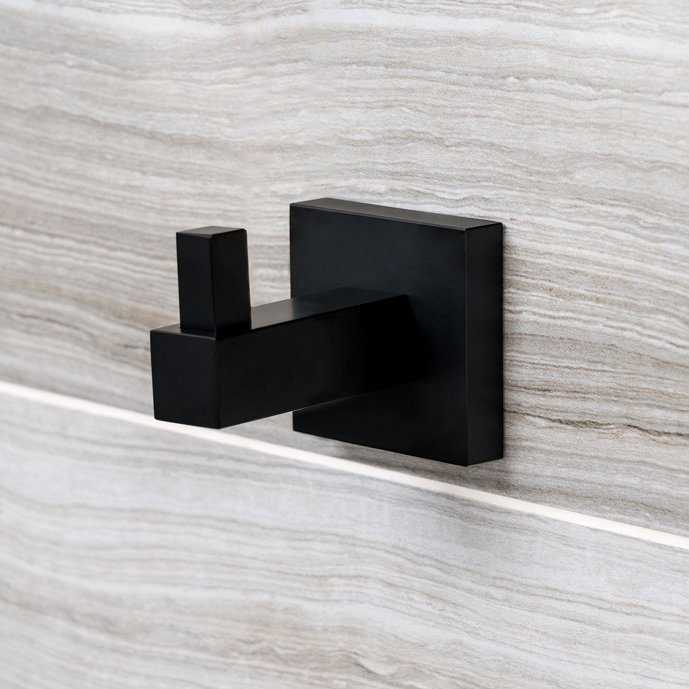 Rope hook - Brass - Matte black