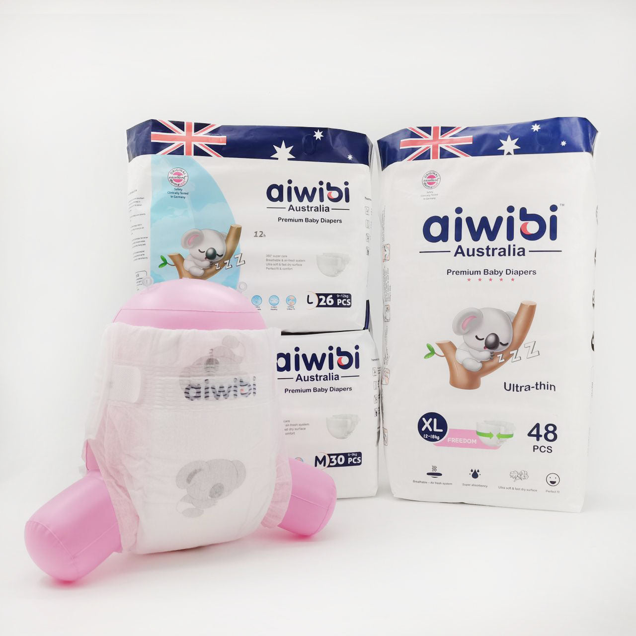 AIWIBI Diapers - NB - 22pcs