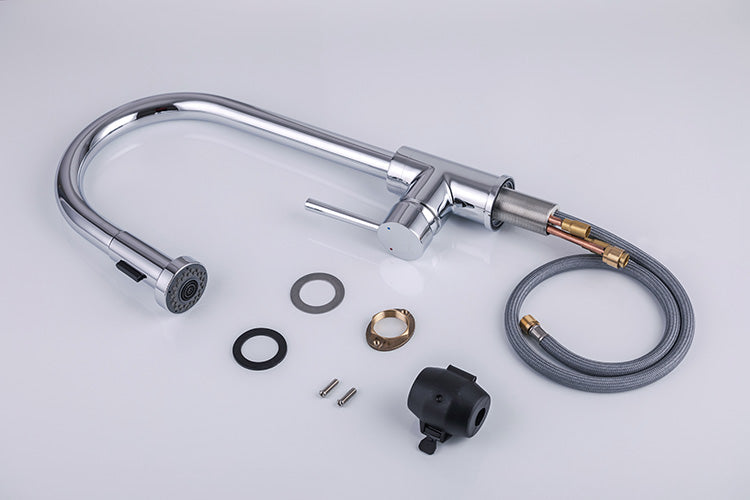 Kitchen tap - Brass - Hot & cold