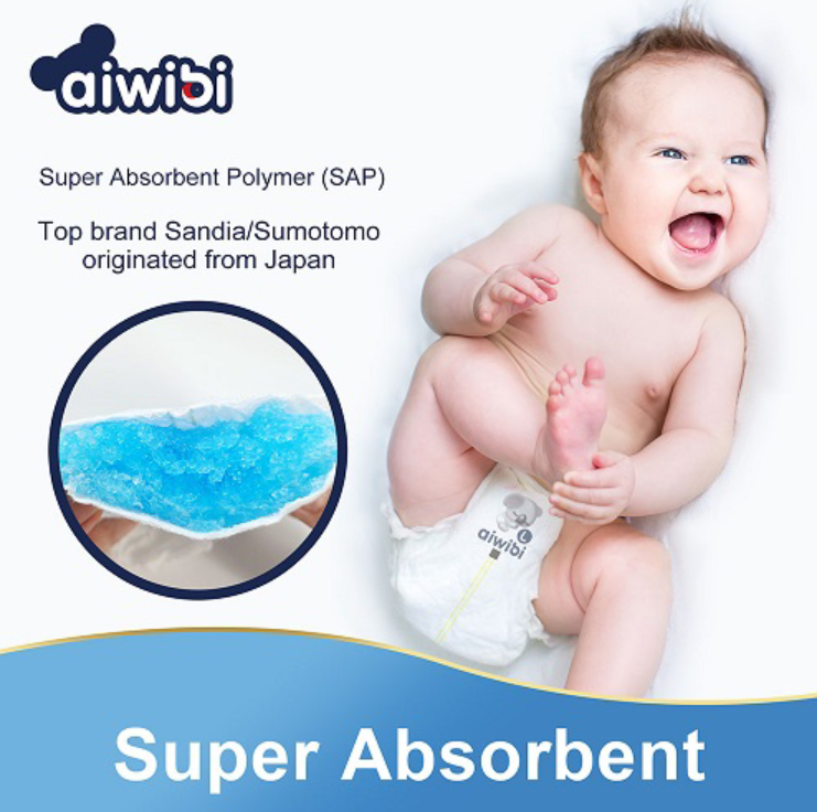 AIWIBI Diapers - NB - 22pcs