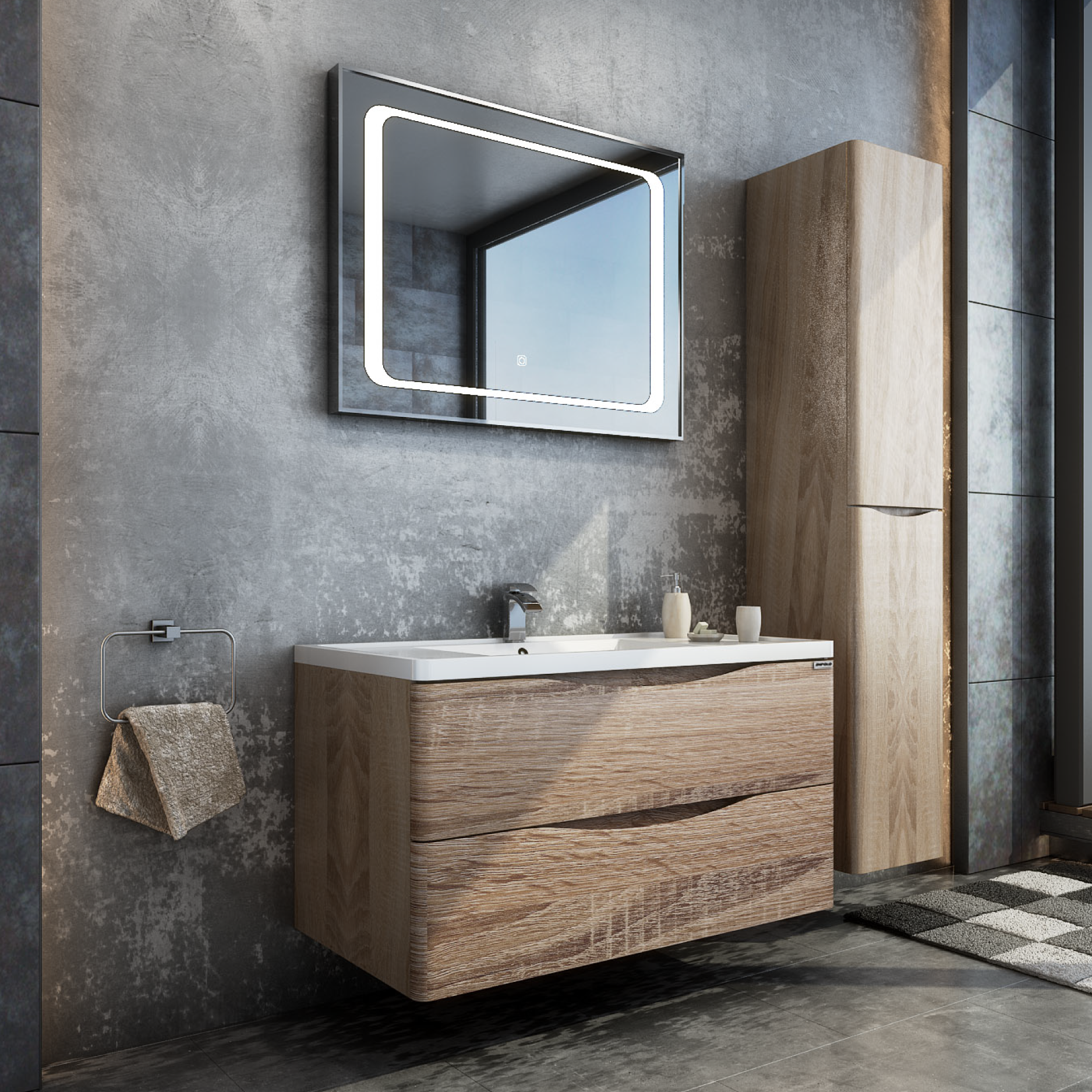 Main cabinet - Light oak
