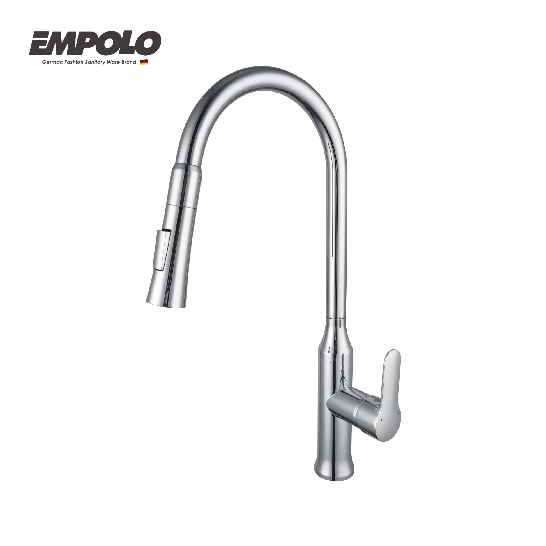Kitchen tap - Brass - Hot & cold