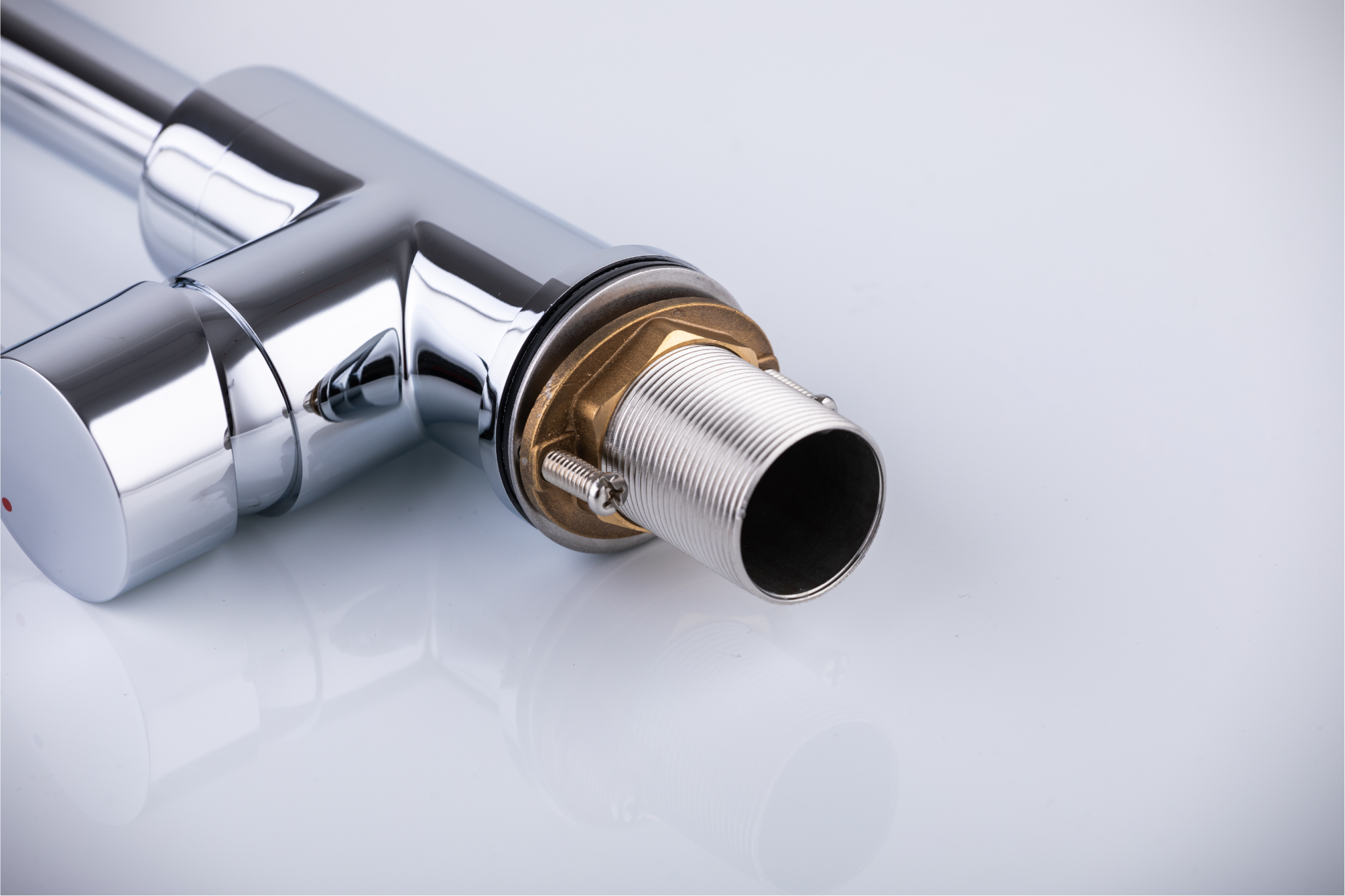 Kitchen tap - Brass - Hot & cold