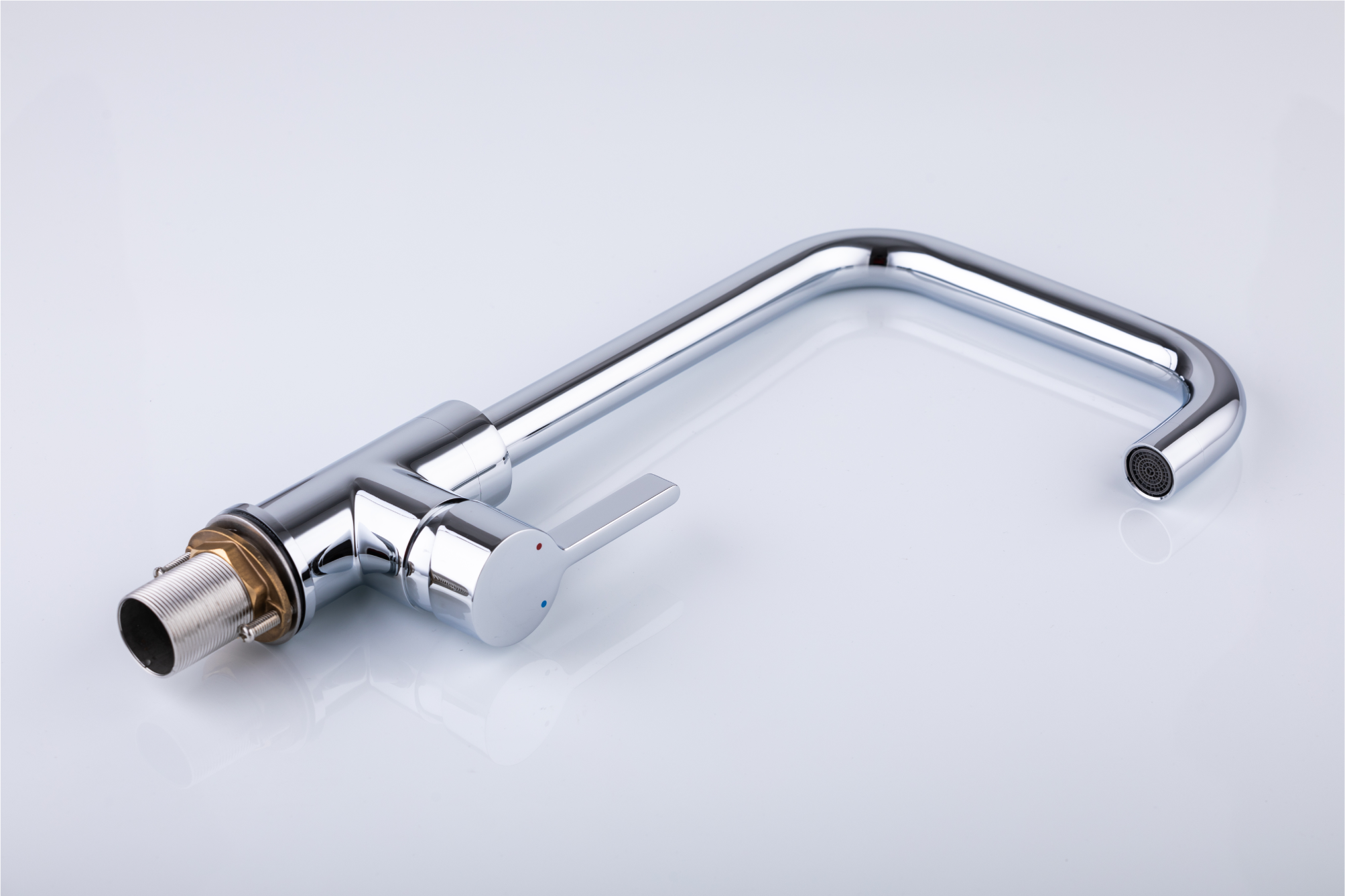 Kitchen tap - Brass - Hot & cold