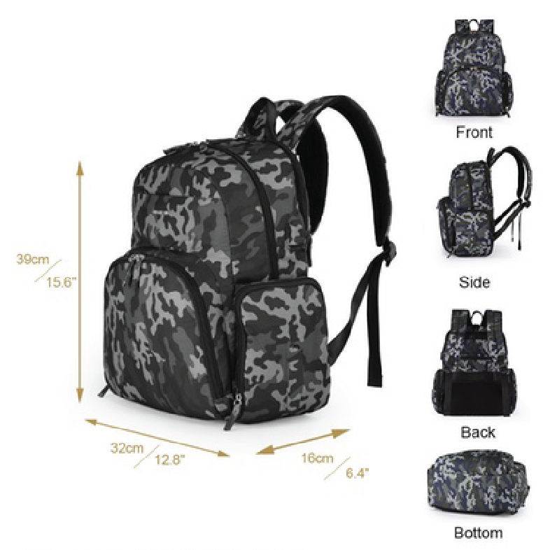Camo Diaper Bag