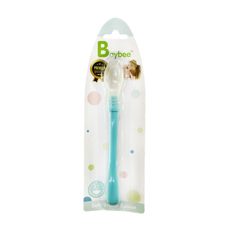 Baybee - Baby Silicone Spoon