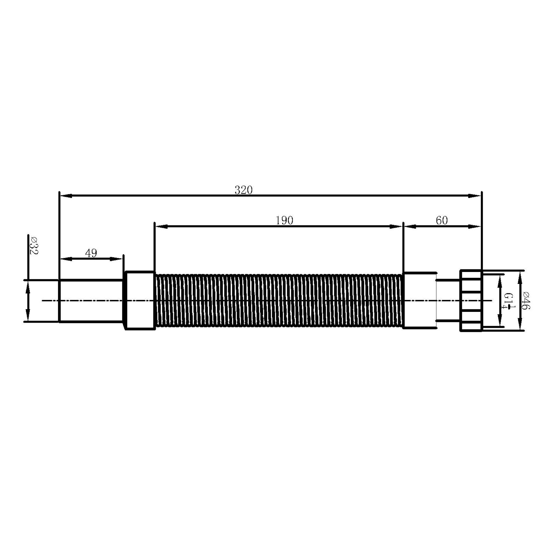 Basin Bottle Trap Abs