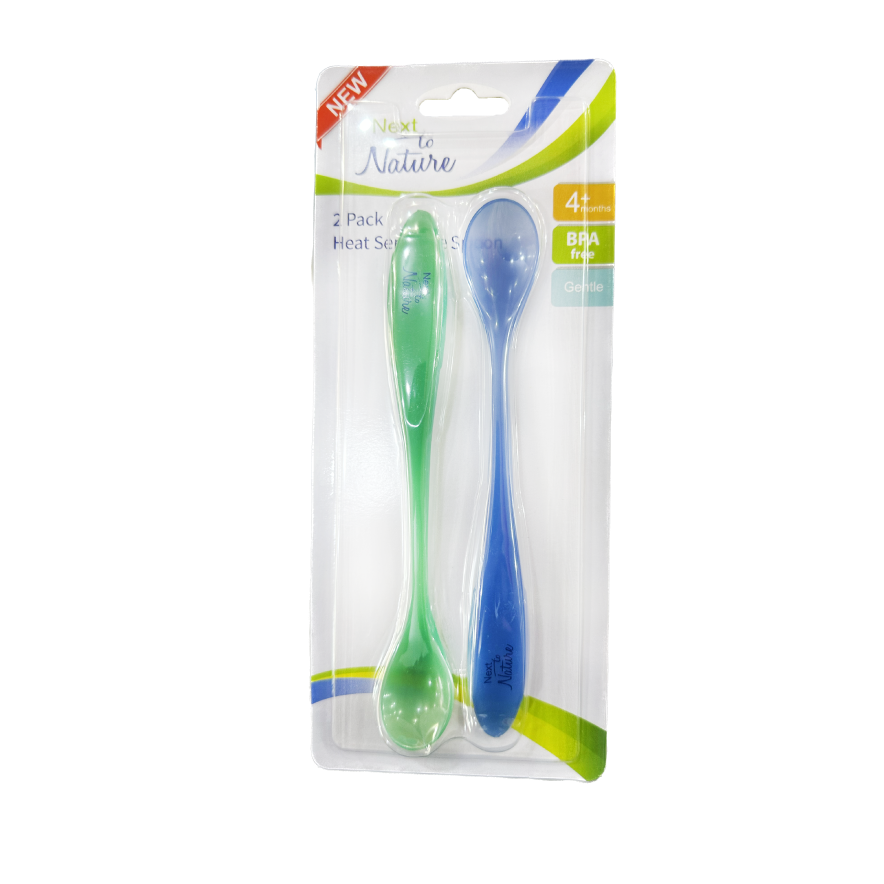 Next to Nature - 2 pack - Heat sensitive spoon set