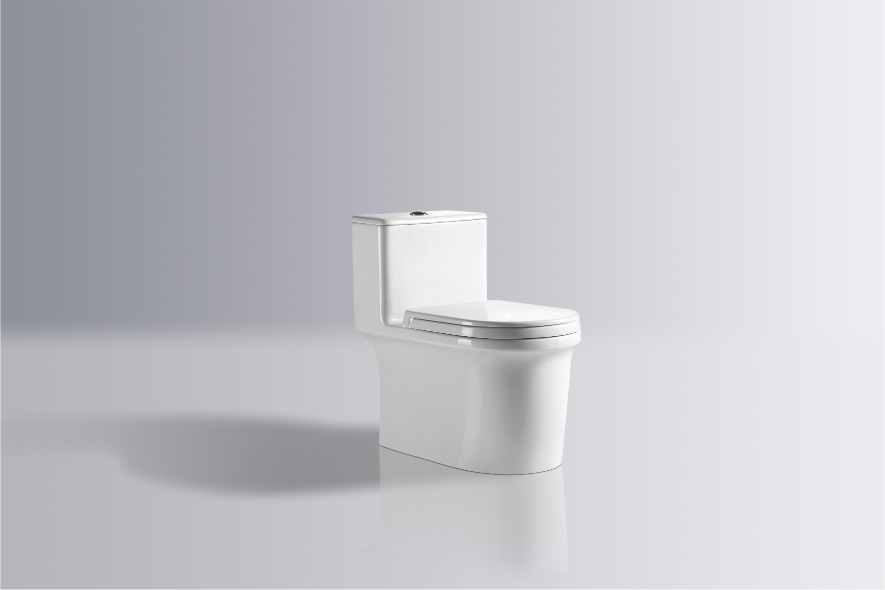 One-piece Toilet - Ceramic - Gloss white