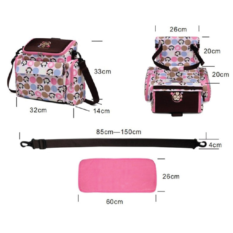 Convertable diaper bag