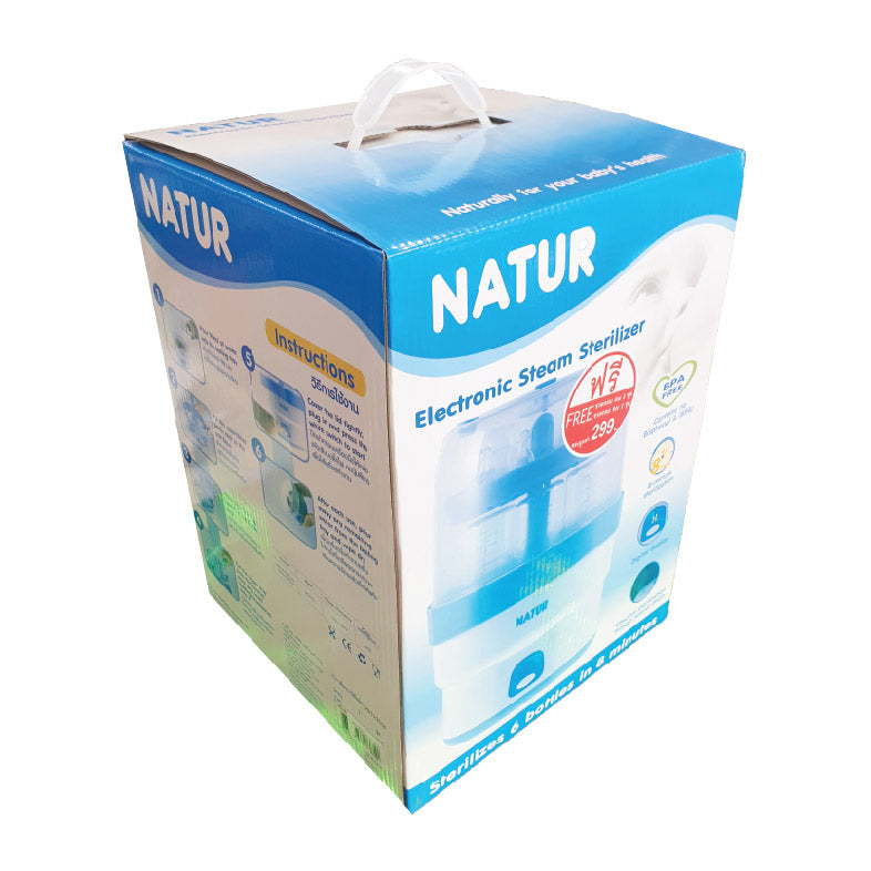 Natur Electric Steam sterilizer  (4 bottles)