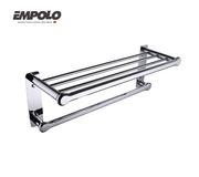 Double towel shelf - Brass