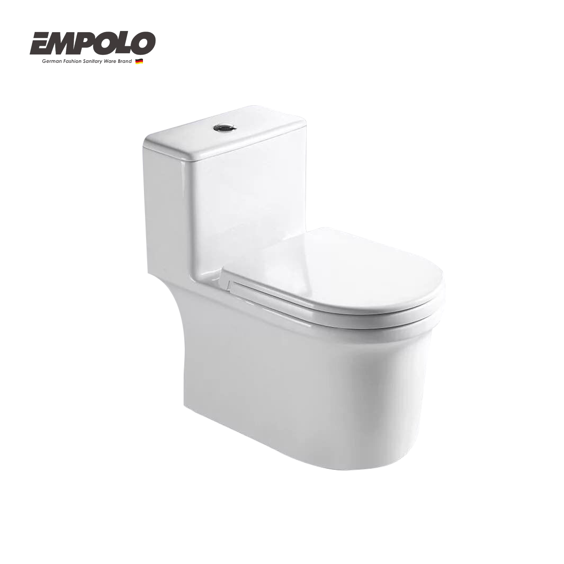 One-piece Toilet - Ceramic - Gloss white