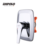 Wall-mounted shower mixer valve - with concealed box