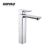 Tall basin tap - Brass -  Hot & cold