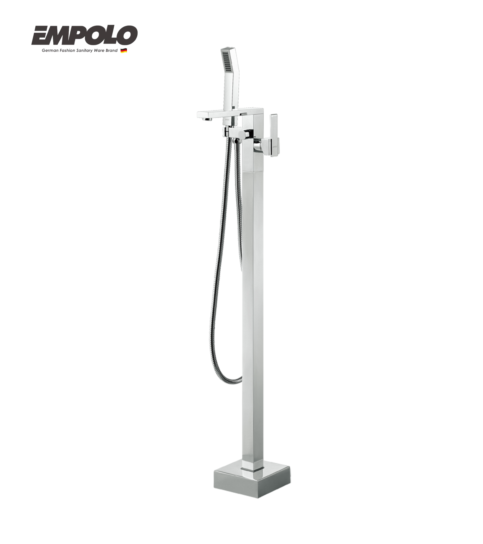 Bath Filler Floor mount with hand-shower