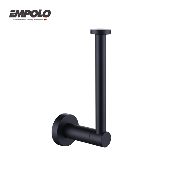 Toilet paper holder - Brass - Matte black