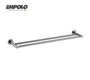 Double towel bar - Brass
