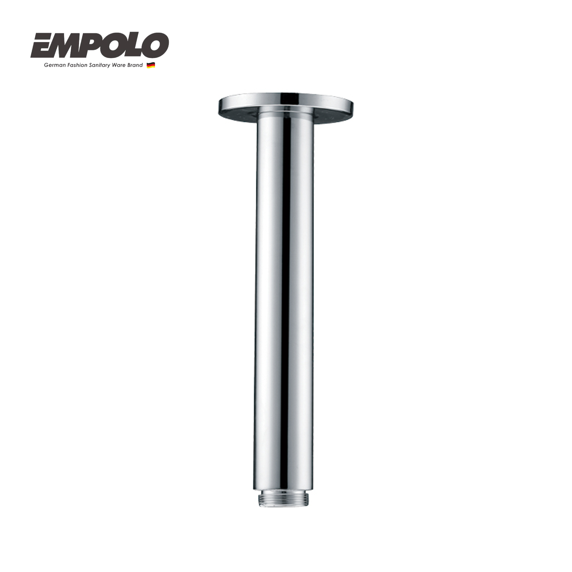 Shower arm - Brass - Chrome