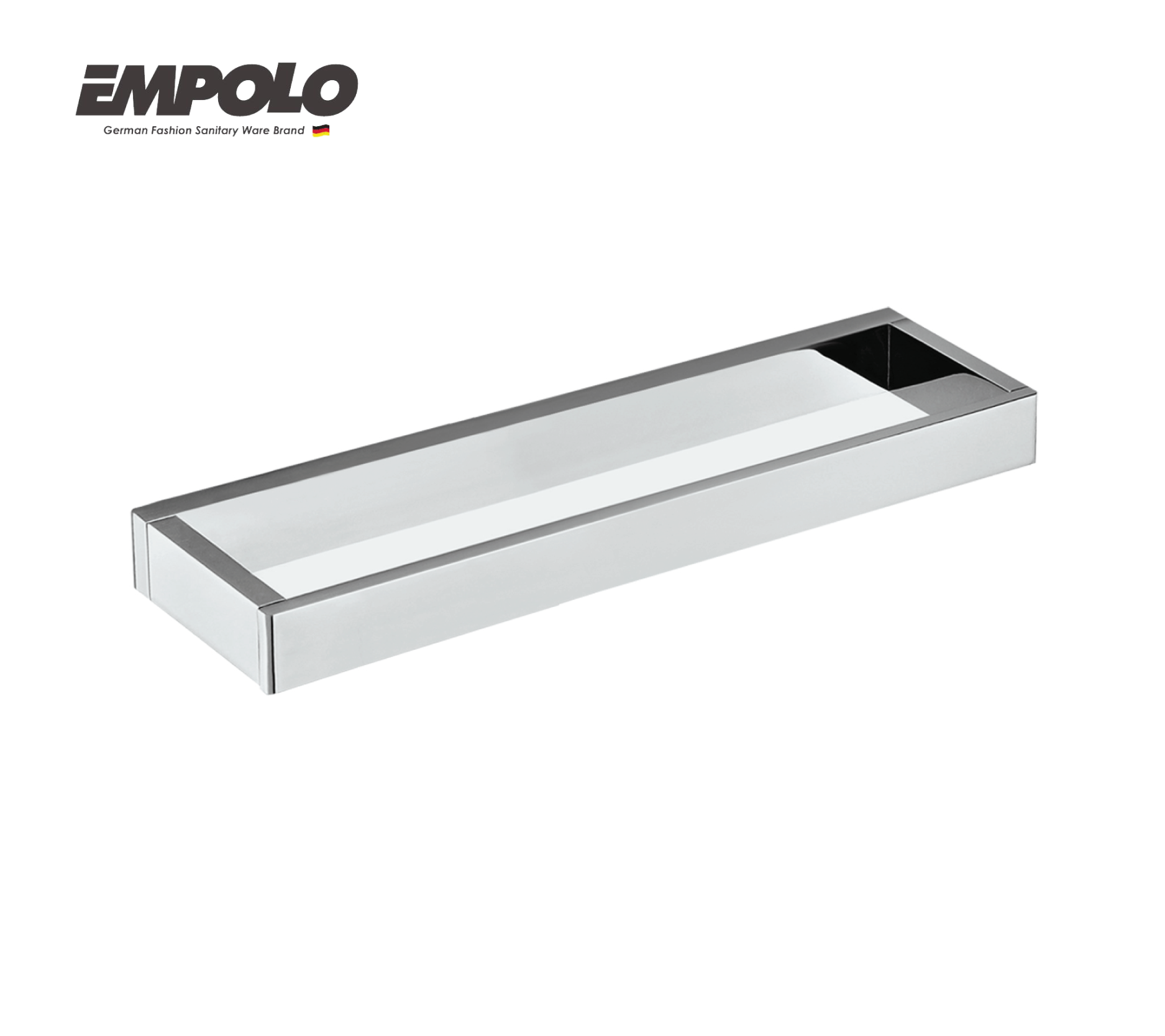 Single towel bar - Brass - 30cm