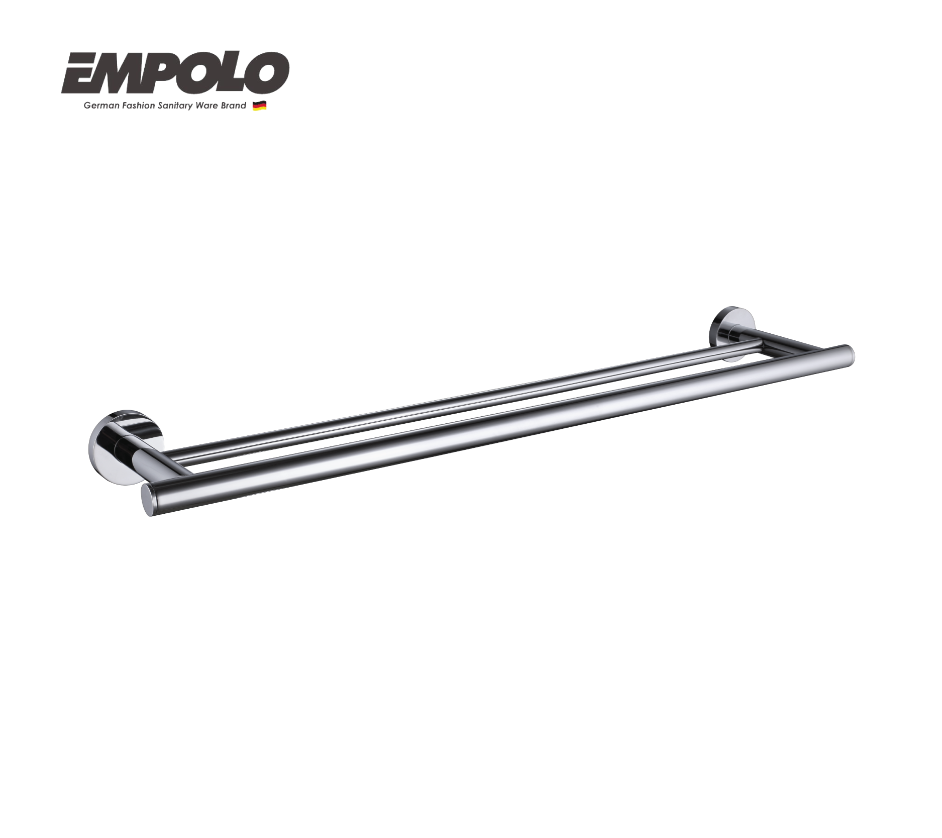 Double towel bar - Brass & SS