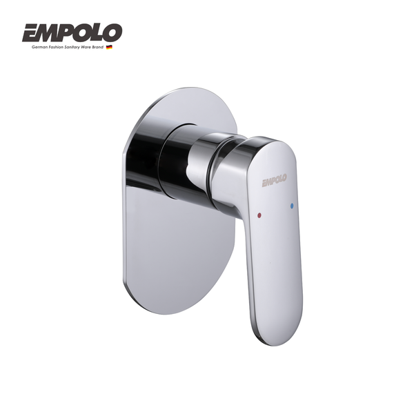 Wall mounted shower mixer valve