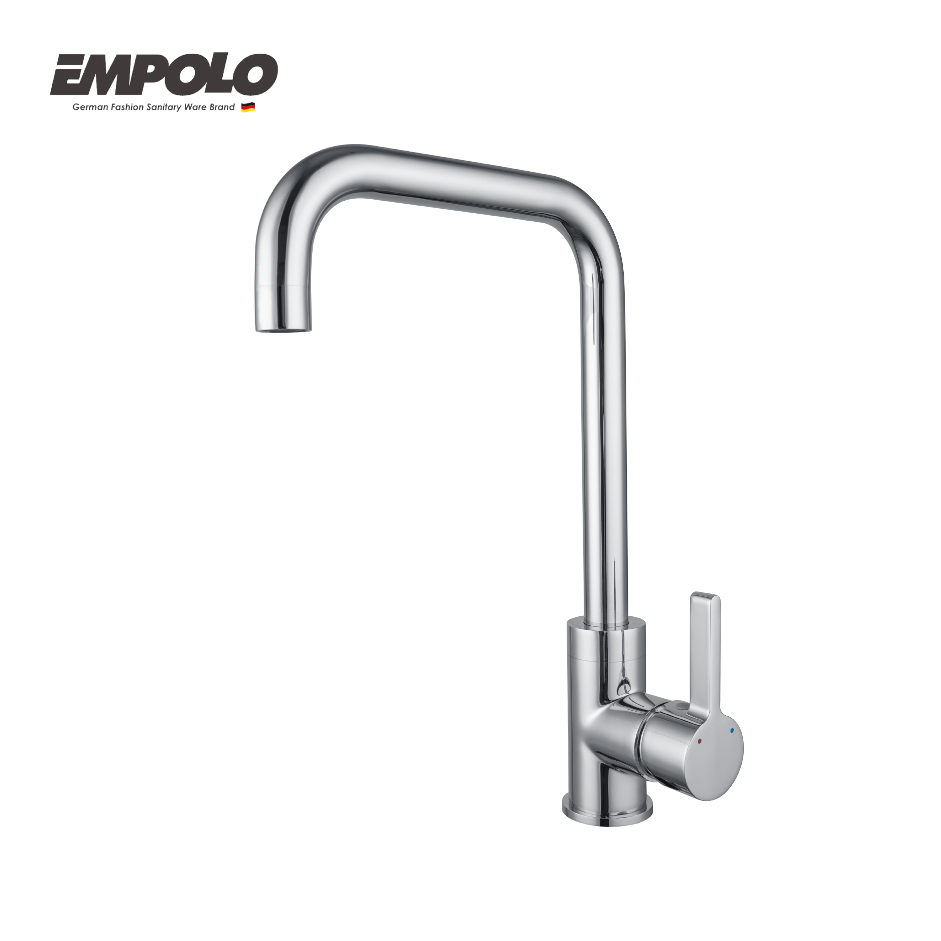 Kitchen tap - Brass - Hot & cold