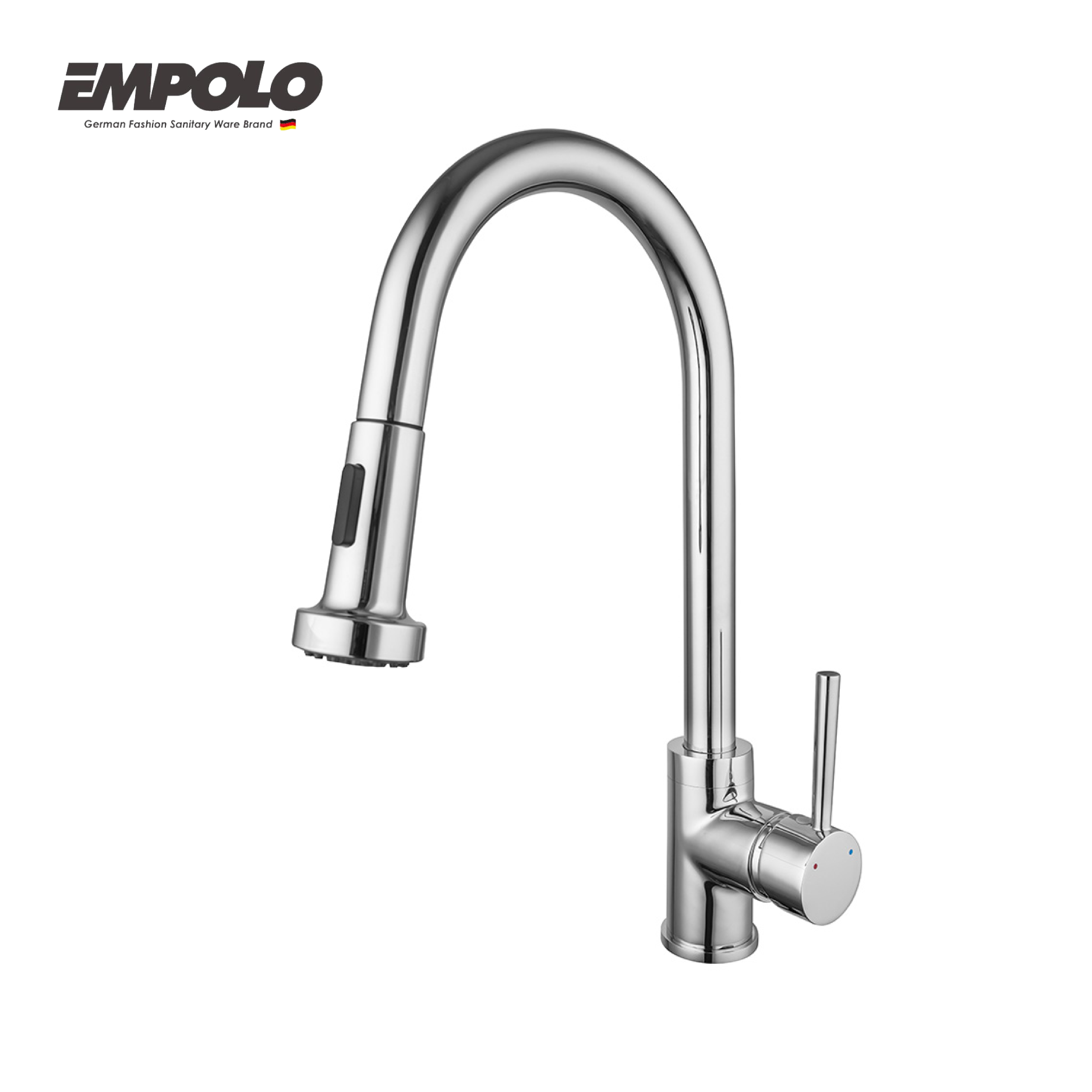 Kitchen tap - Brass - Hot & cold