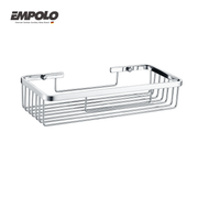 Wall shelf basket - Brass