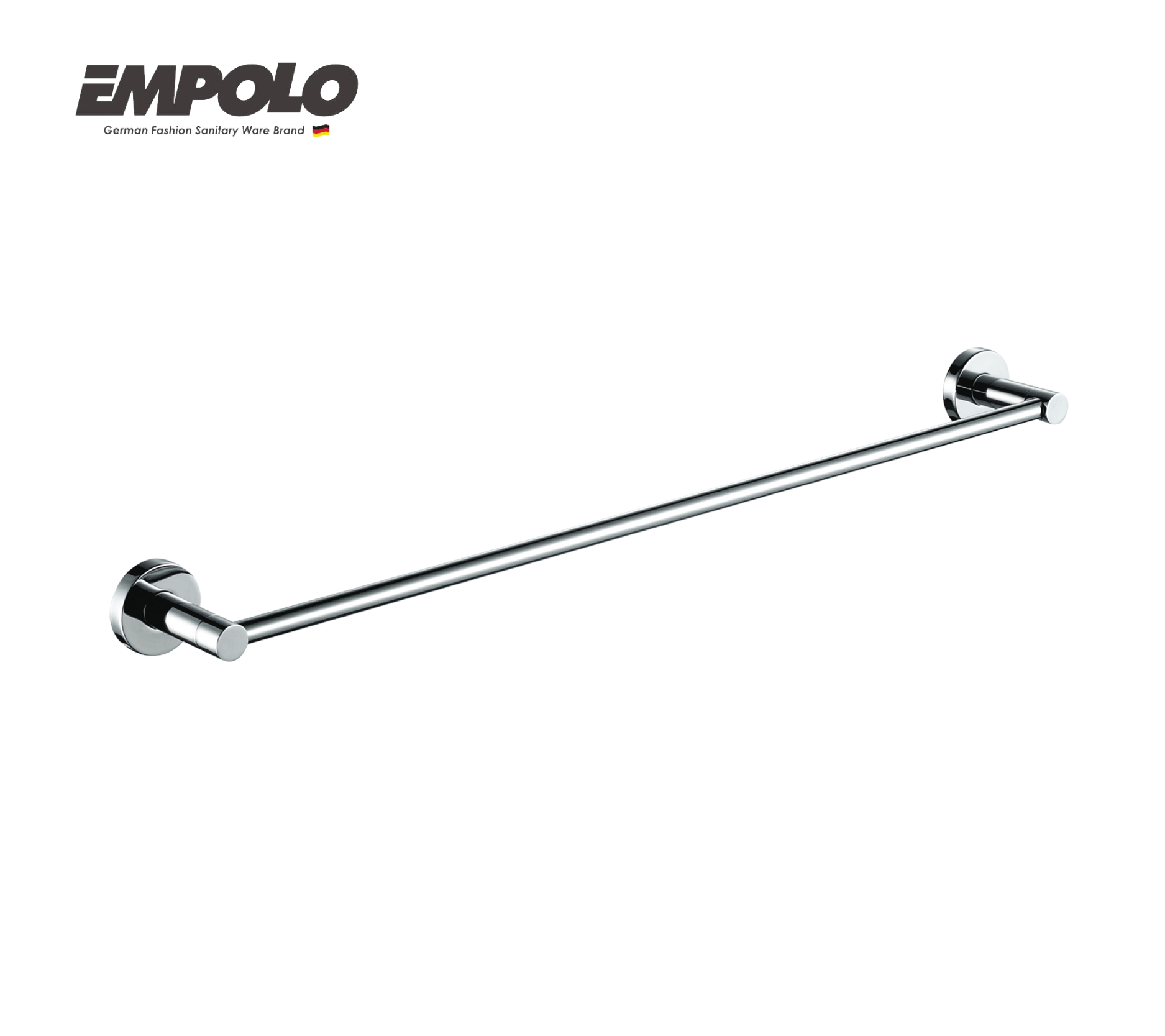 Single towel bar - 60cm - SS